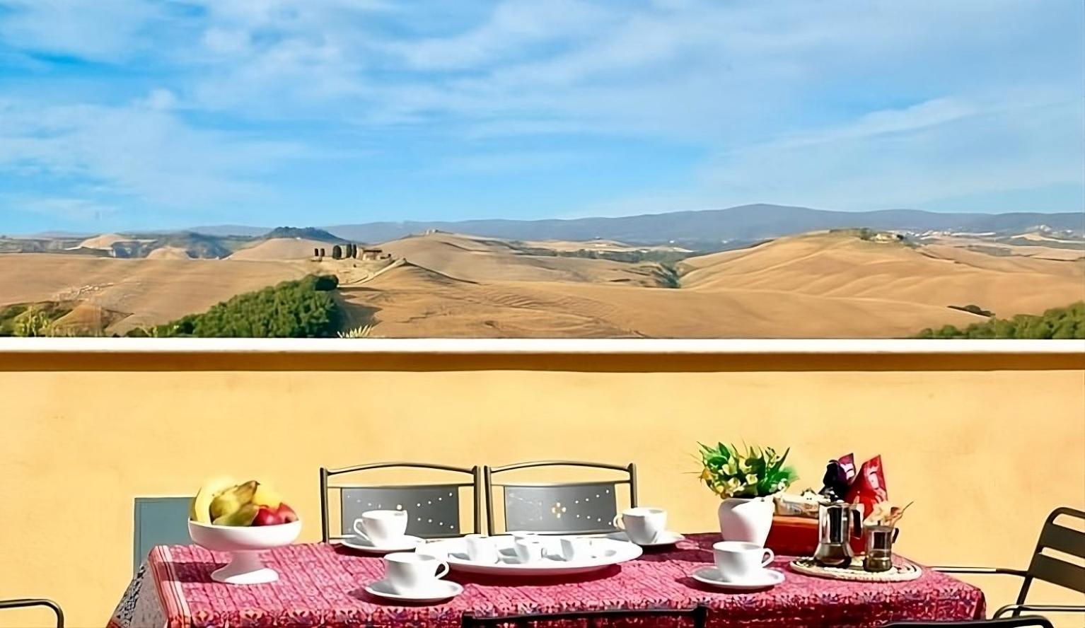Agriturismo Caliano Asciano Kültér fotó
