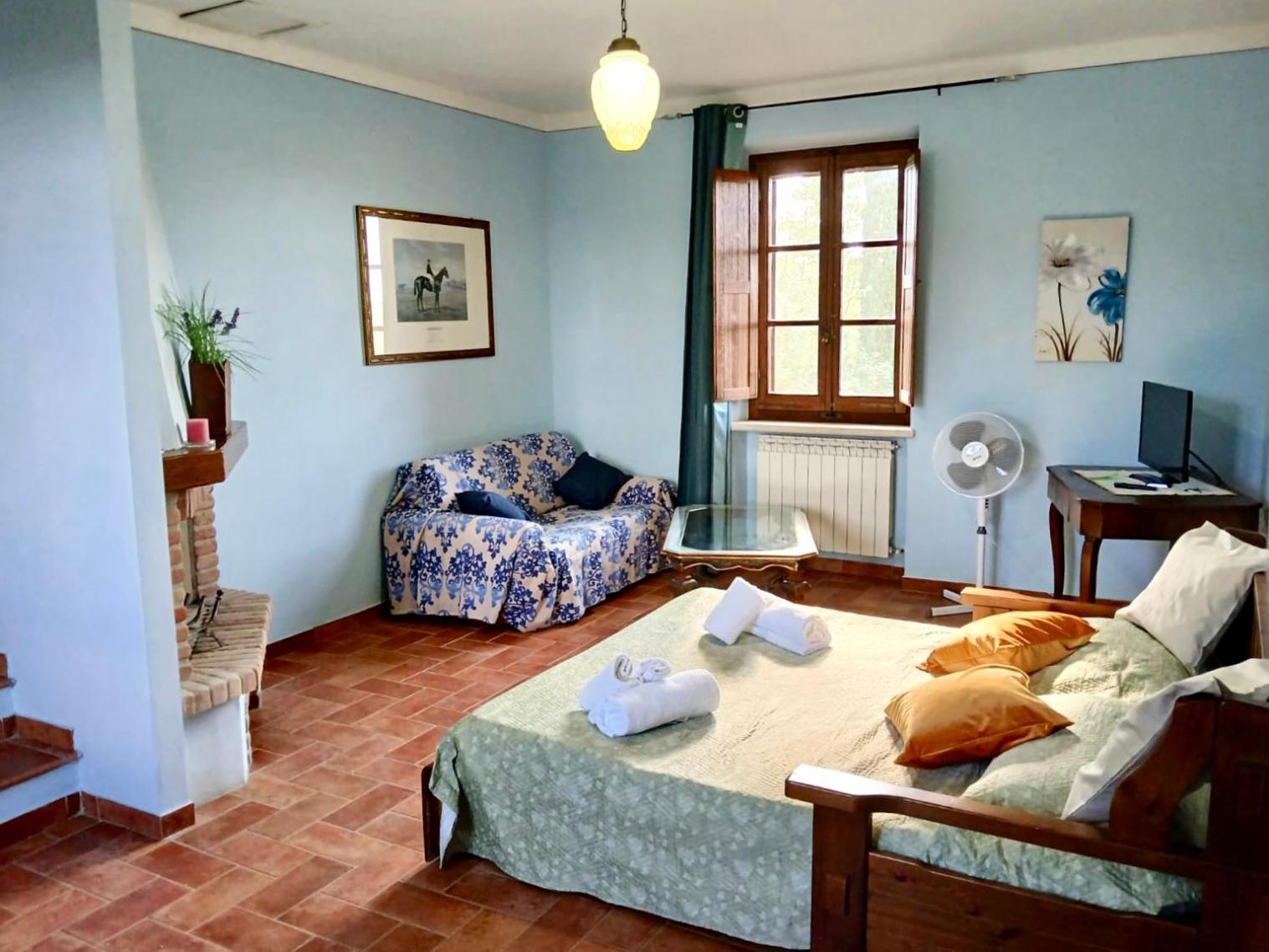 Agriturismo Caliano Asciano Kültér fotó
