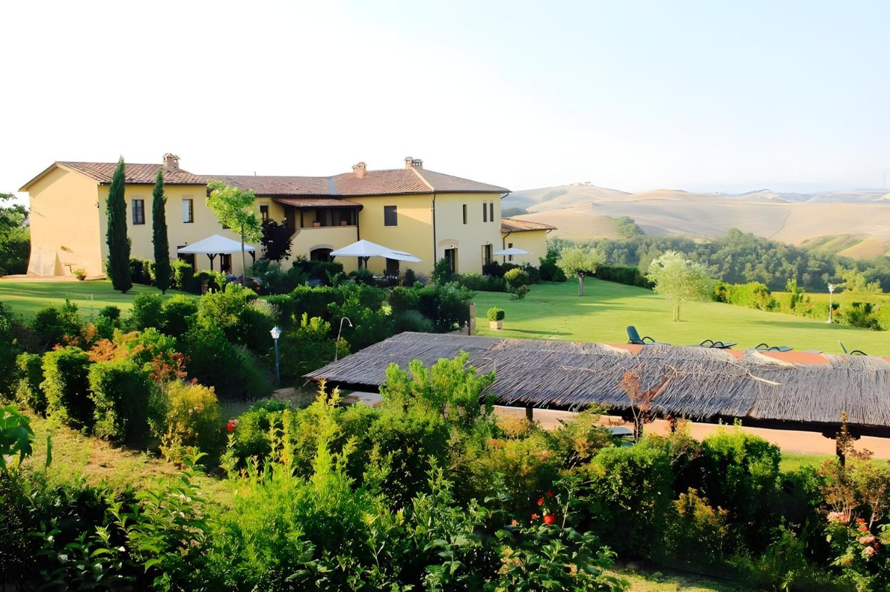Agriturismo Caliano Asciano Kültér fotó